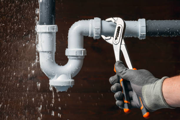 Professional Drain Cleaning technician working in Crane, TX